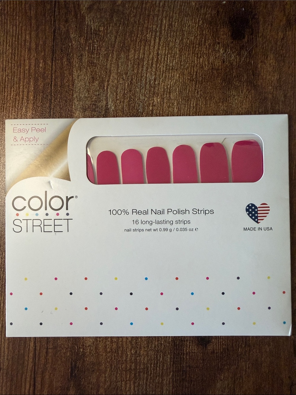 Color Street Nail Polish Strips - WOW in Macau